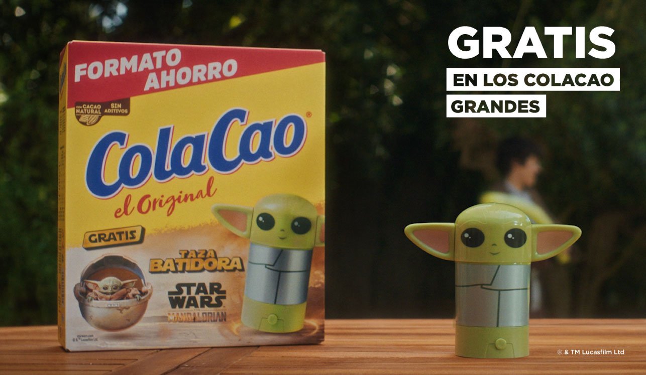 Gratis en los ColaCaos grandes