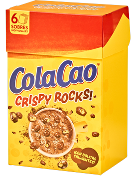 ColaCao Crispy Rocks 6 sobres
