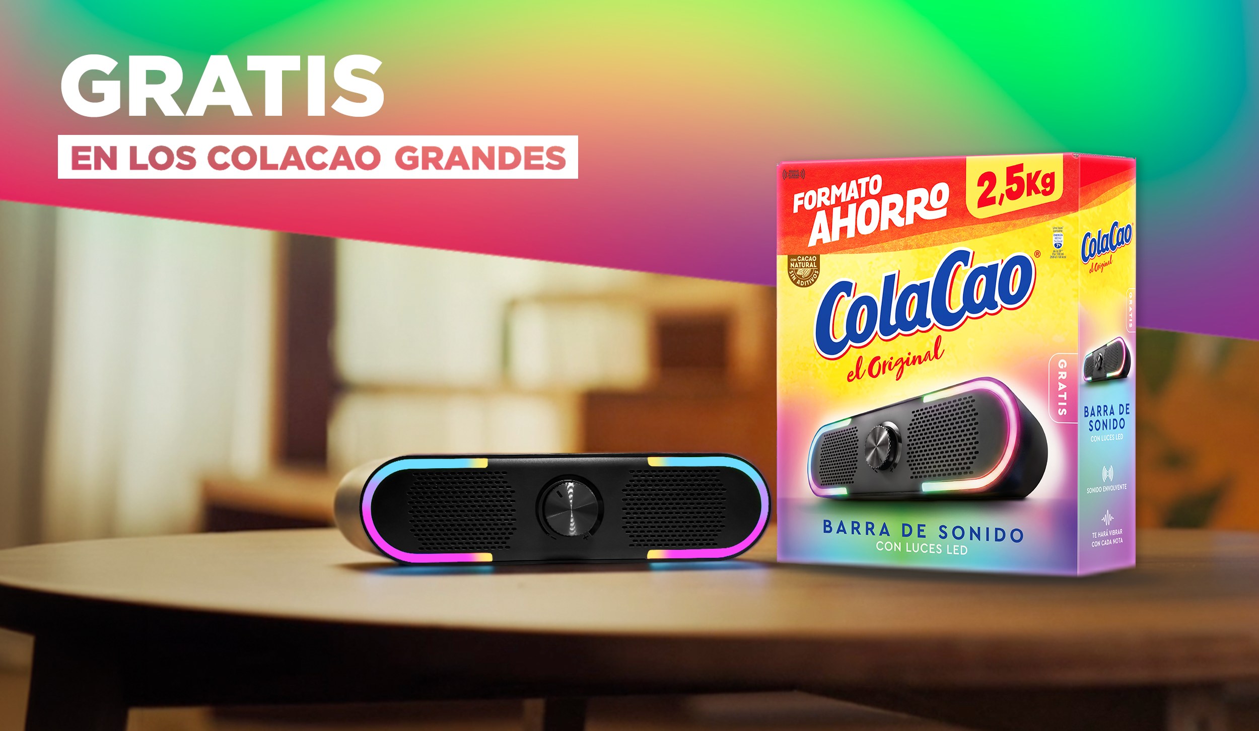Gratis en los ColaCao Grandes
