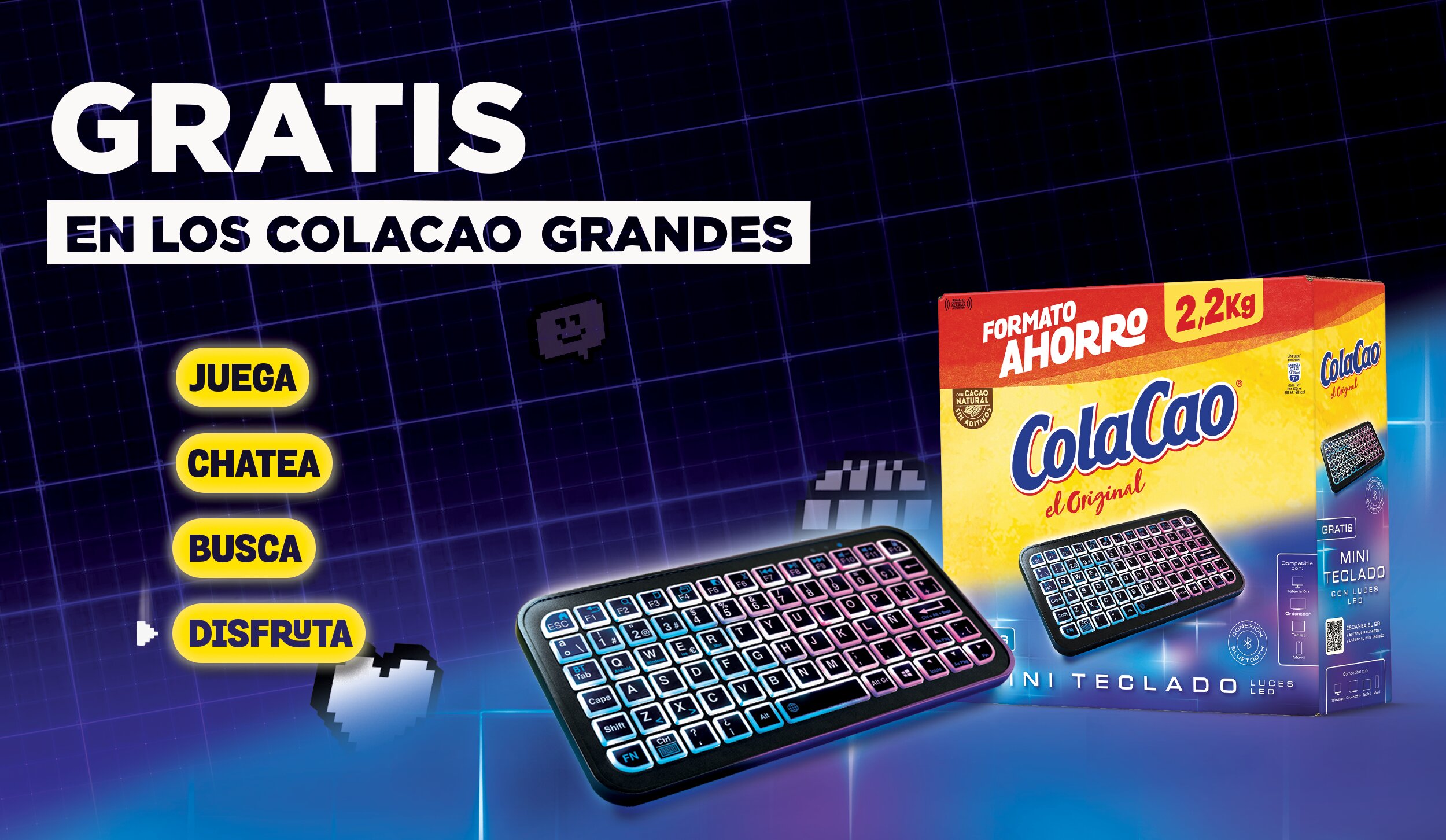 Gratis en los ColaCao Grandes