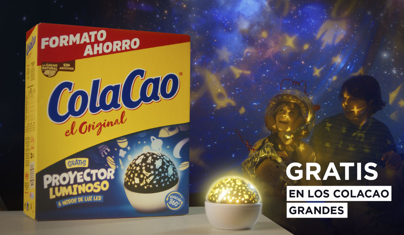 Gratis en los ColaCaos grandes