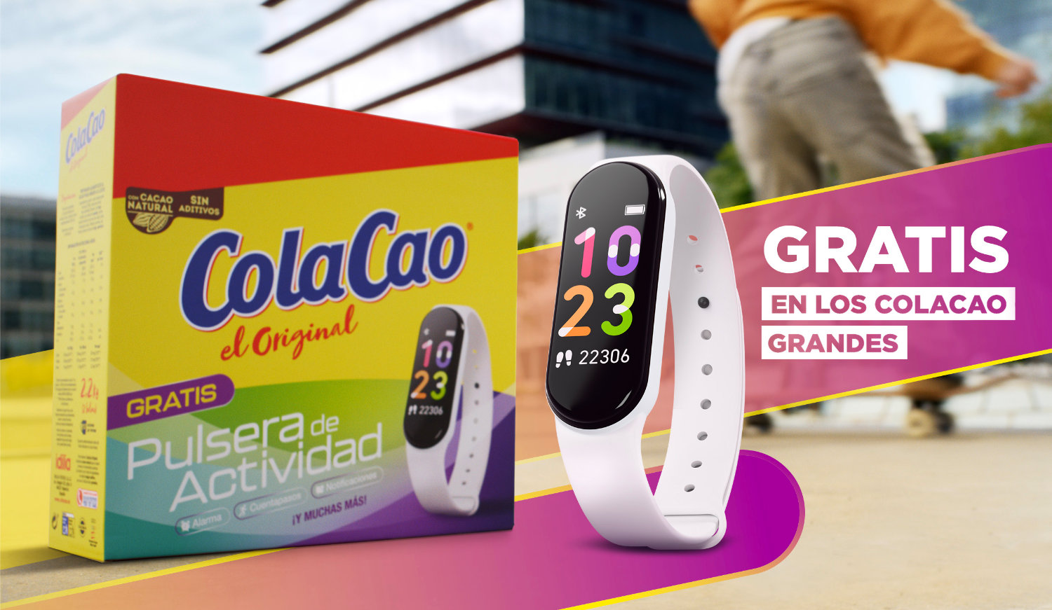 Gratis en los ColaCaos grandes